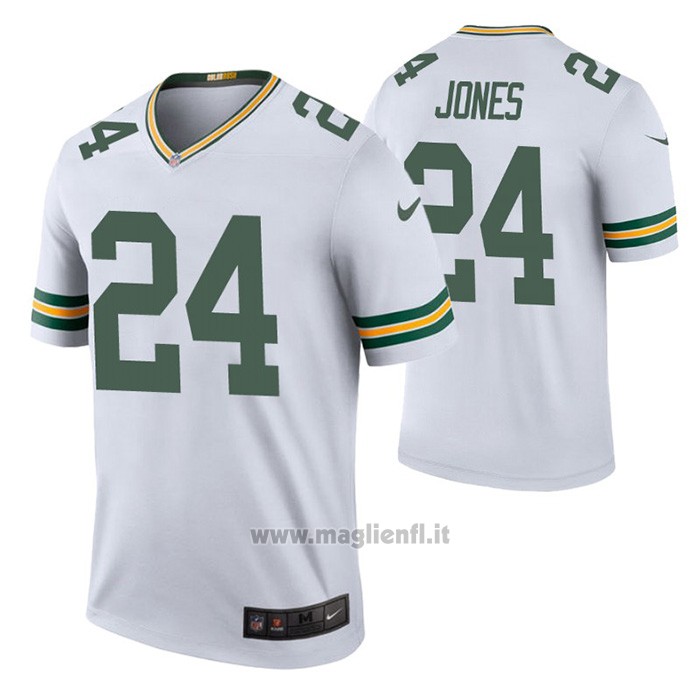 Maglia NFL Legend Green Bay Packers Josh Jones Color Rush Bianco